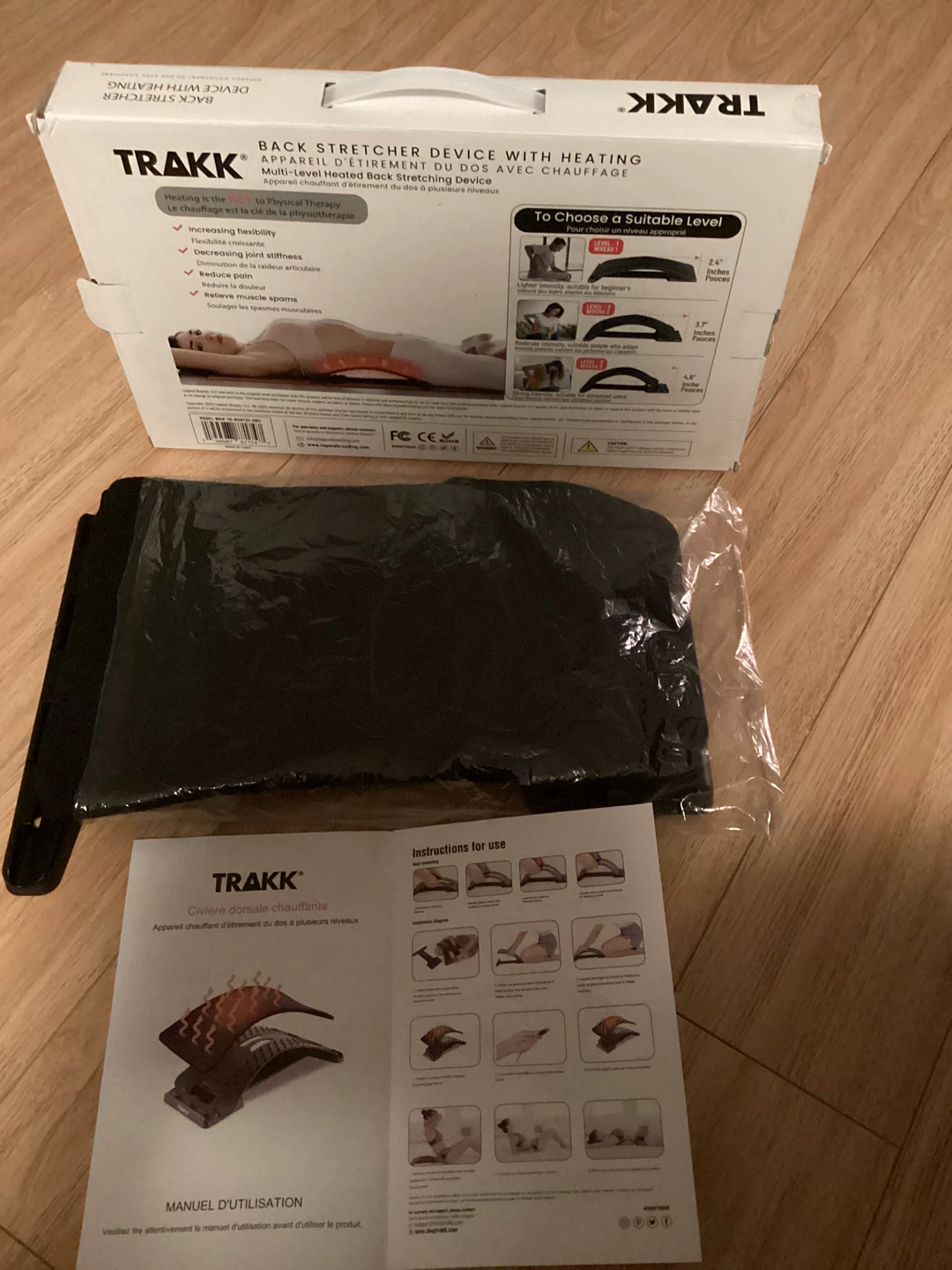 TRAKK Back Stretcher Device with Heating - photo 4