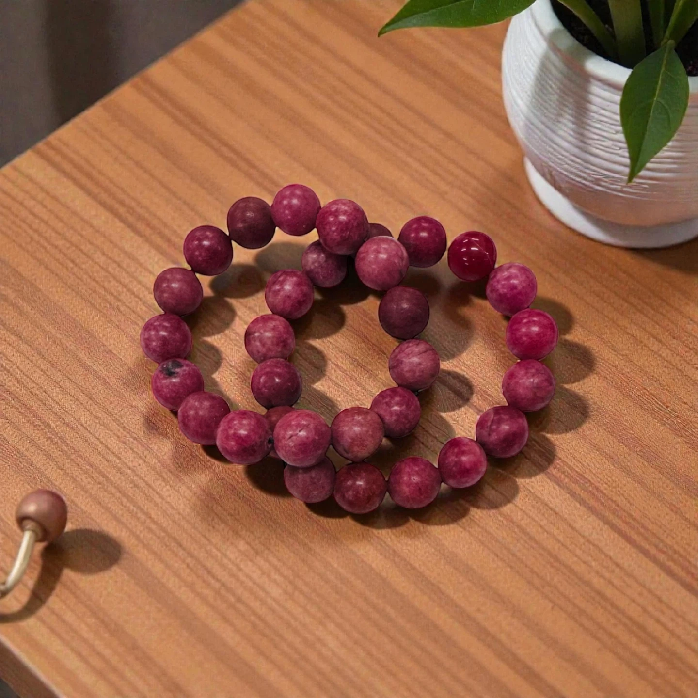 Red Bead Bracelet