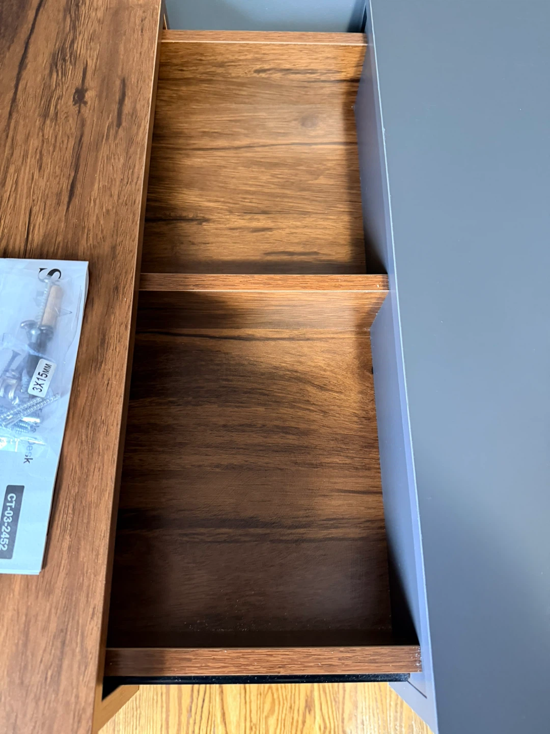 staples console desk - photo 2