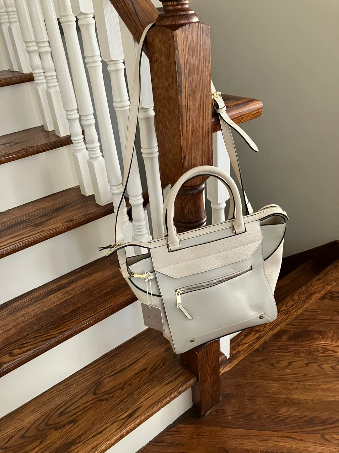 Dove grey Danielle NIcole handbag