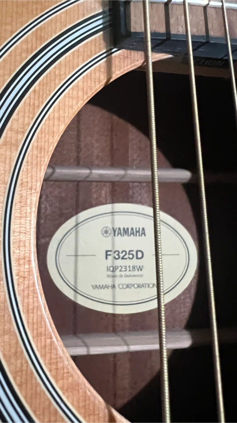 Yamaha F325D Acoustic Guitar - photo 3