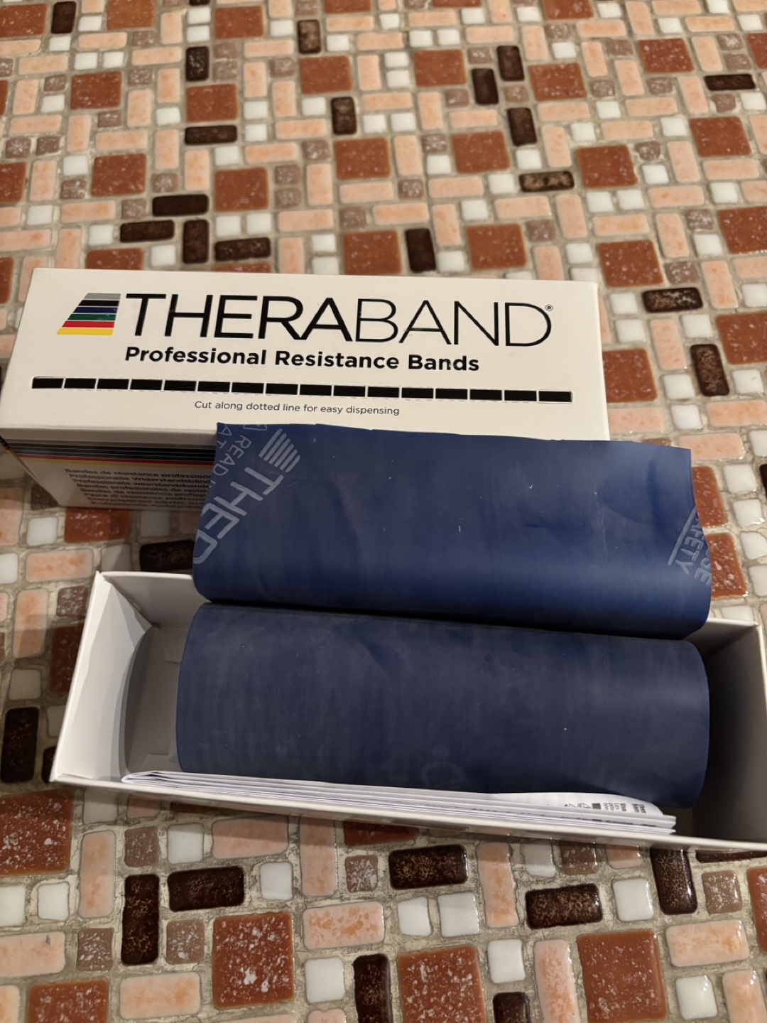 Theraband Professional Resistance Band Roll Blue