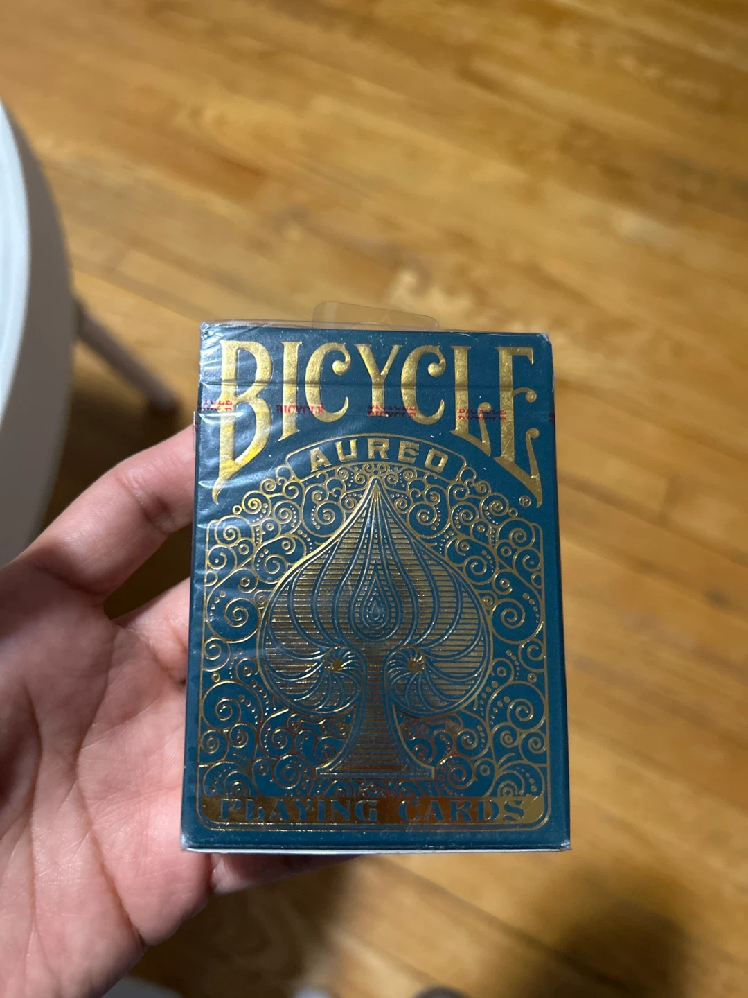 New Bicycle Aureo Playing Cards
