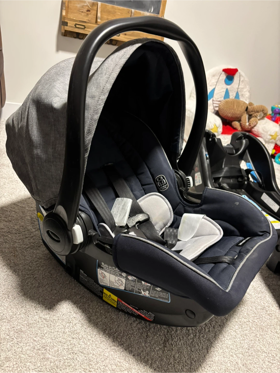 Graco SnugRide SR35 LT LX Infant Car Seat + 2 Bases - photo 2