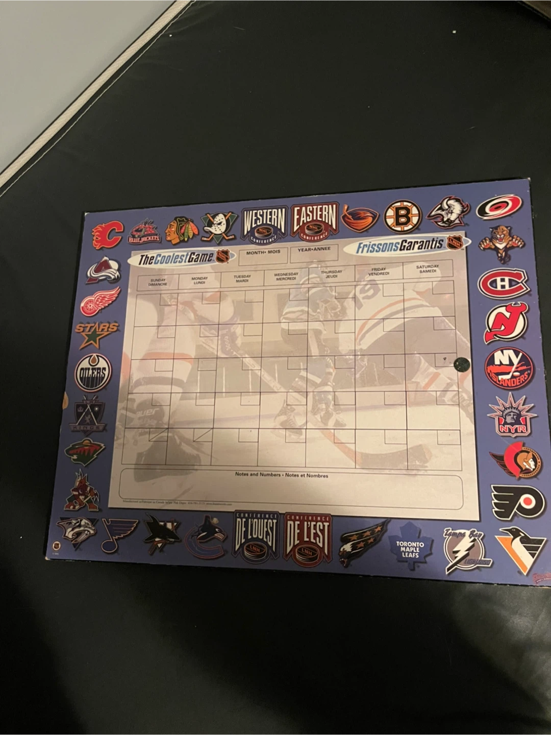 NHL Hockey Calendar - The Coolest Game - photo 3
