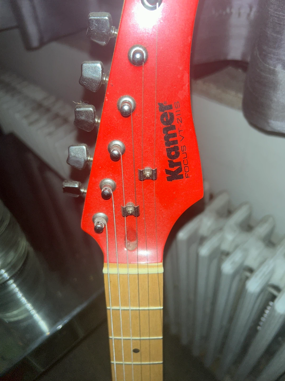 Kramer Focus VT-211S Red Electric Guitar - photo 3