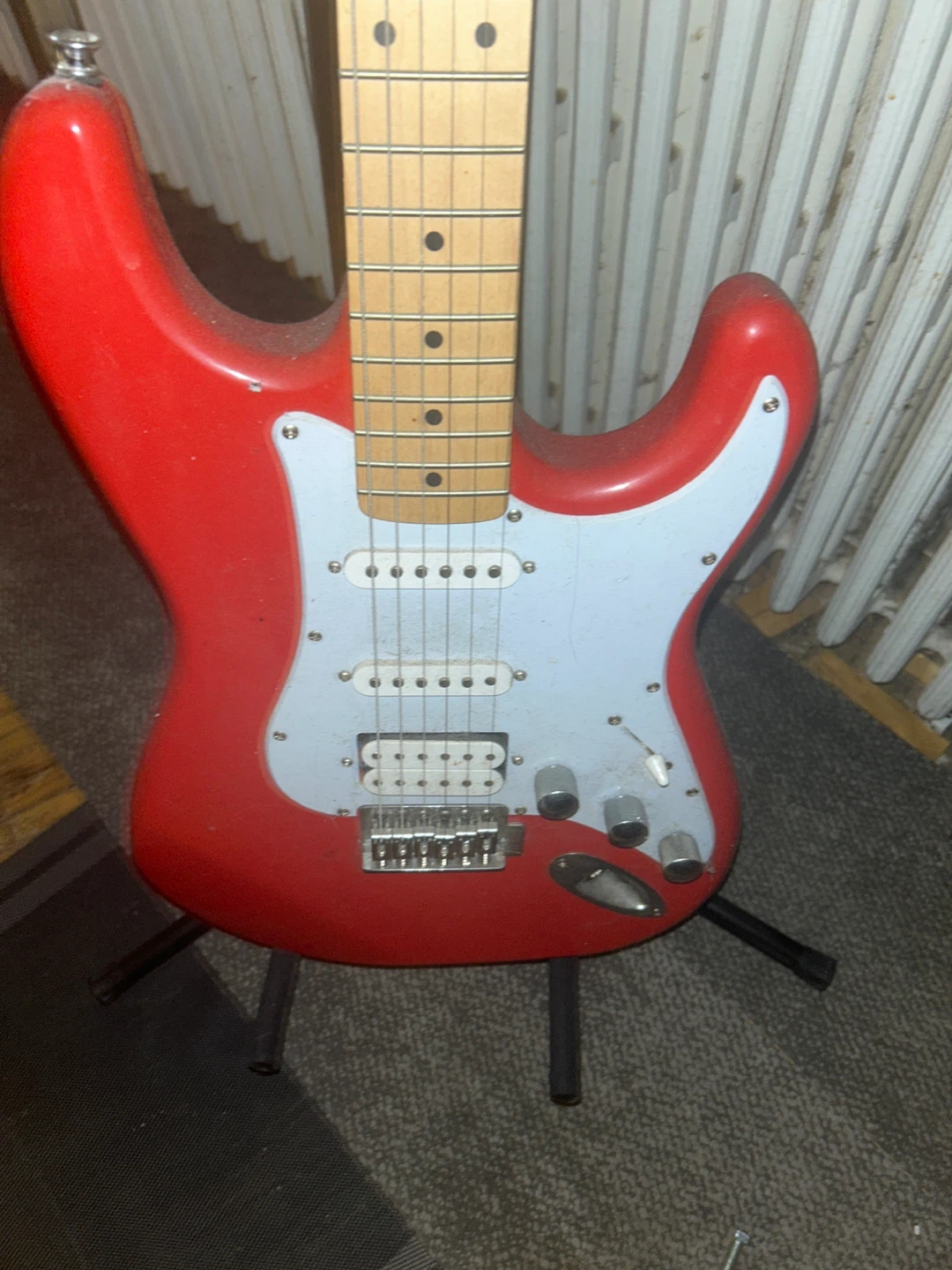 Kramer Focus VT-211S Red Electric Guitar - photo 4