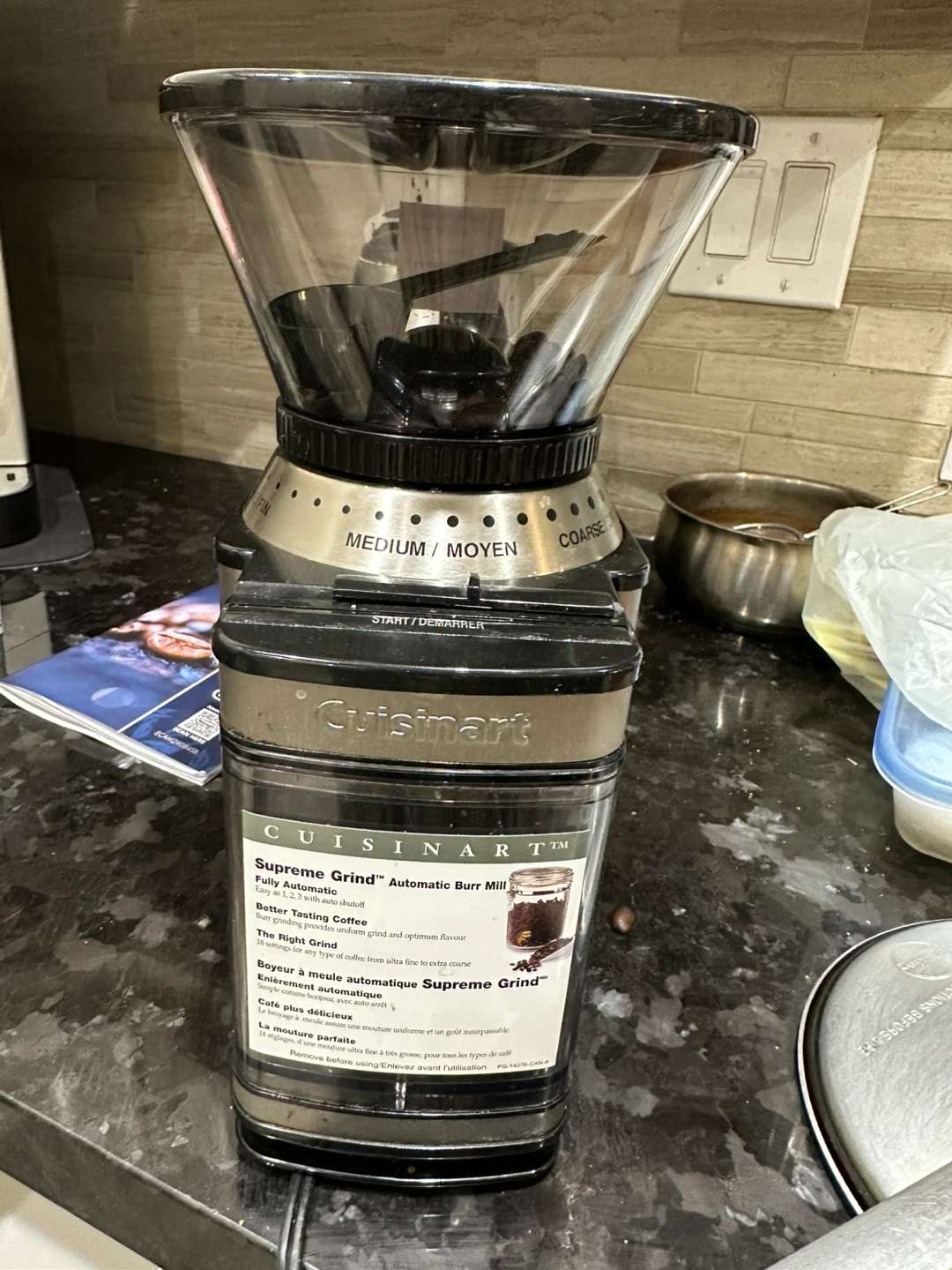 Cuisinart Supreme Grind Automatic Burr Mill