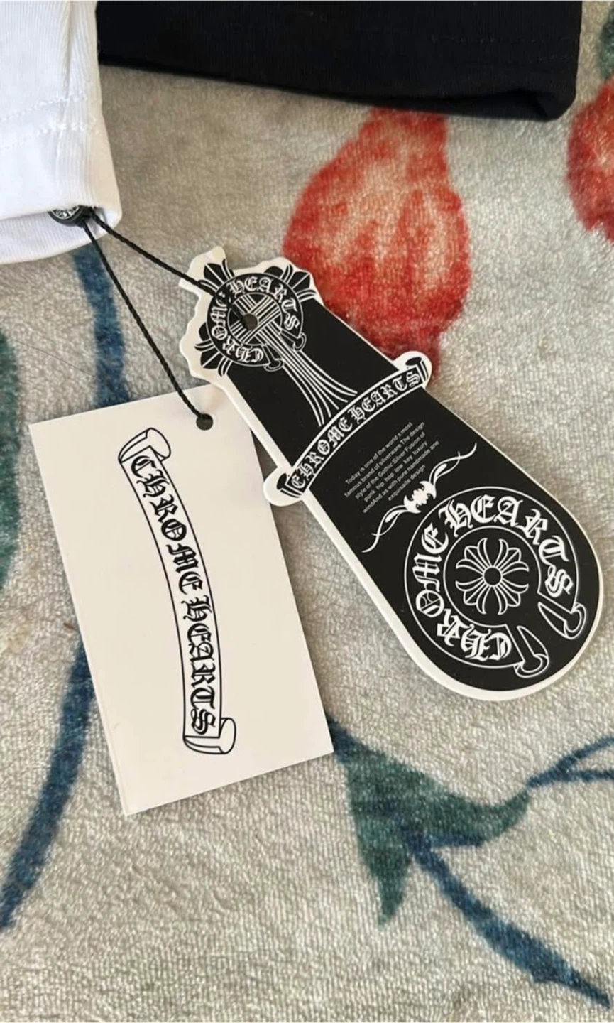 Chrome Hearts White/Black Raglan Shirt - photo 2