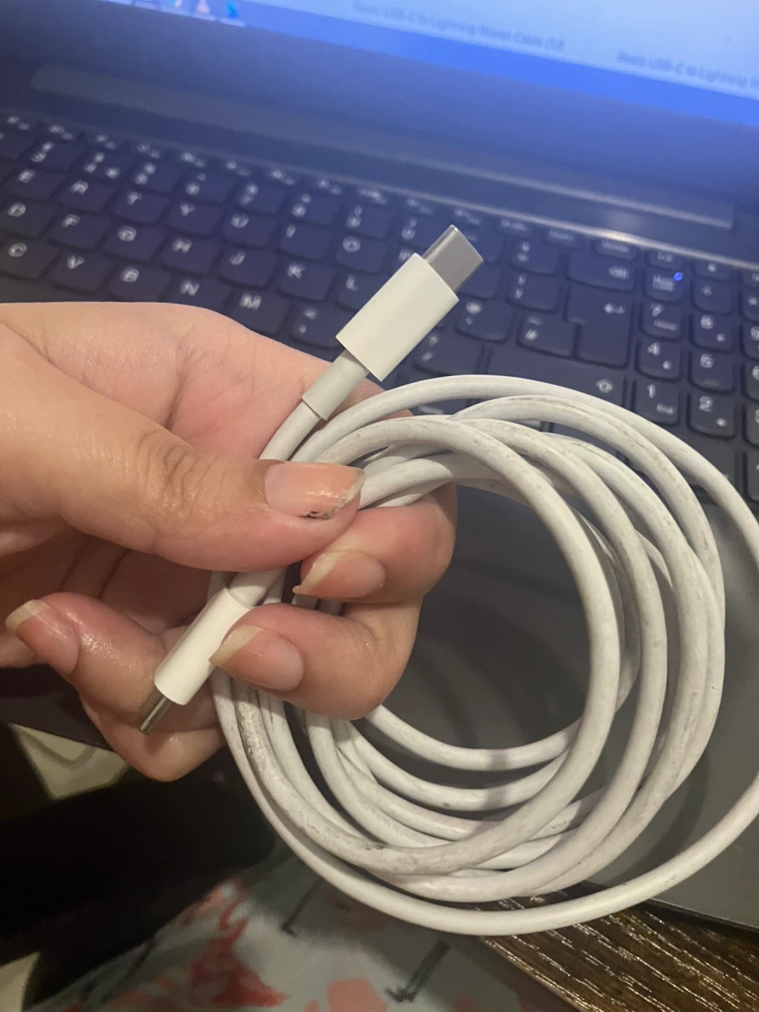 USB-C to USB-C Charging Cable
