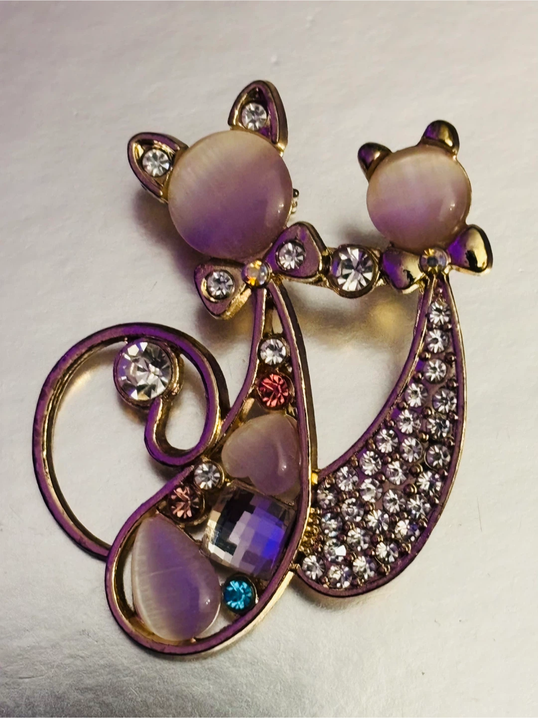 Cat brooch - photo 2