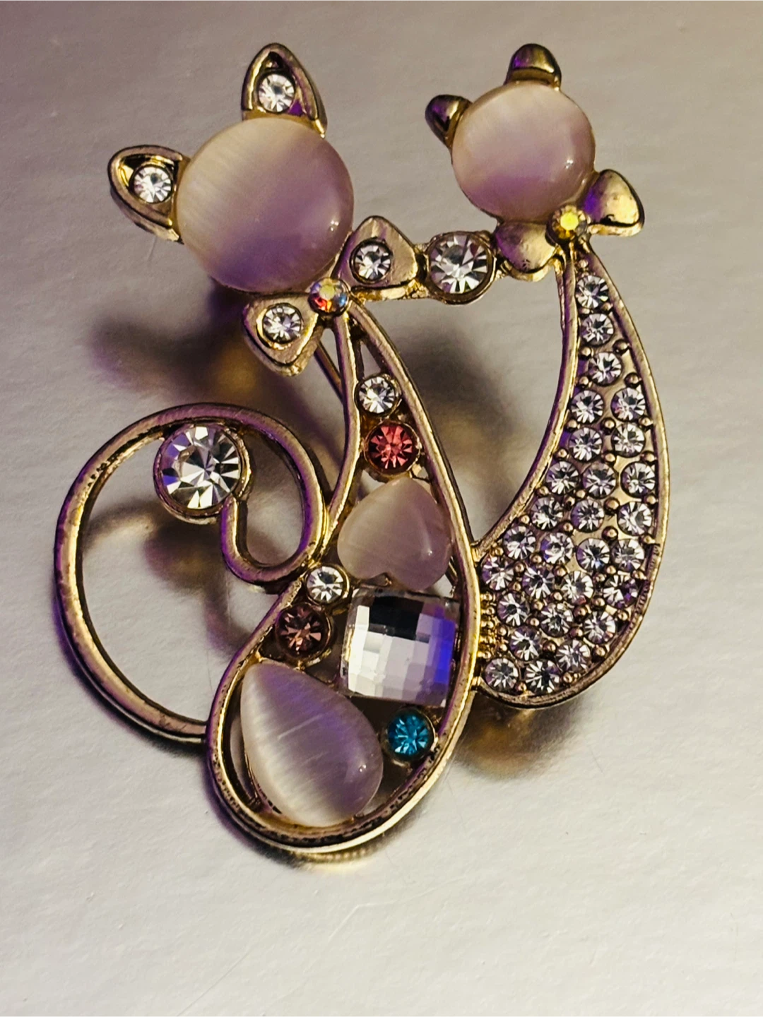 Cat brooch - photo 4