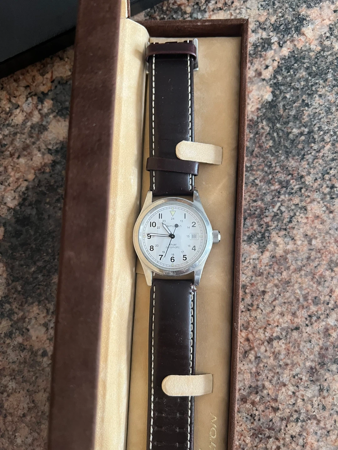 Hamilton Khaki Automatic Watch –  Leather Strap – Used - photo 2