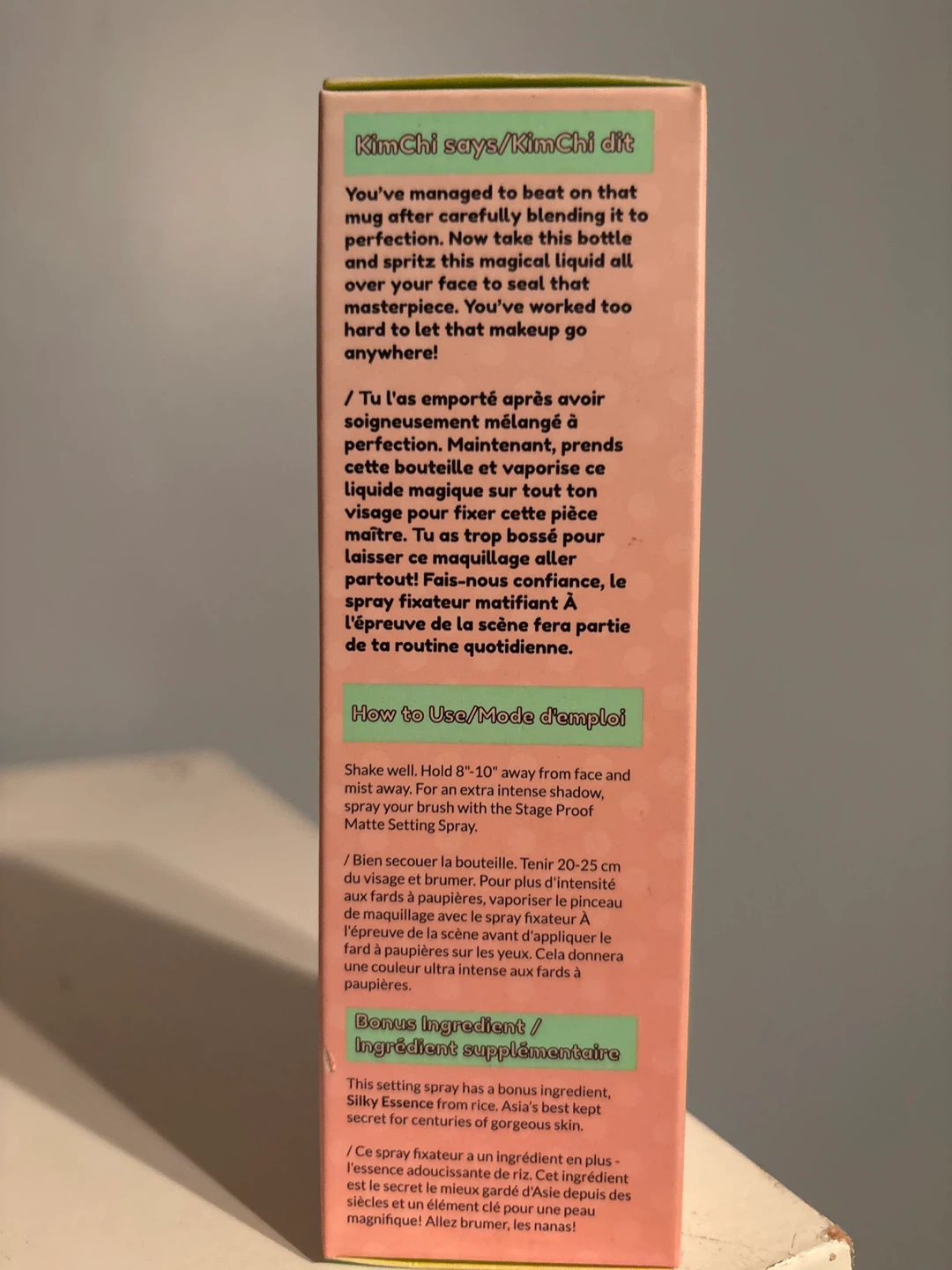 KimChi Chic Stage Proof Matte Setting Spray - photo 2