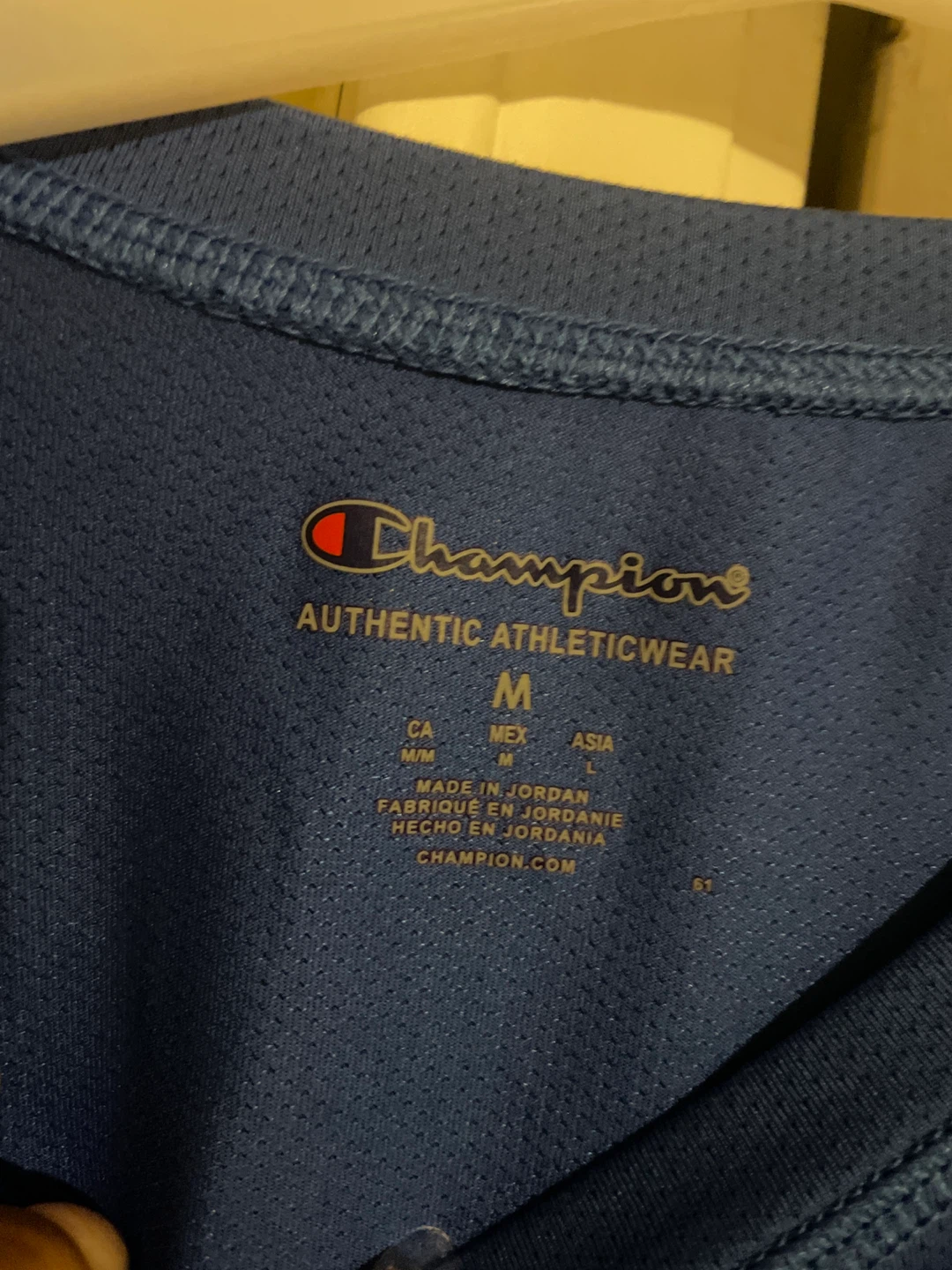 Champion Authentic Athleticwear Blue Shirt - Size M - photo 2