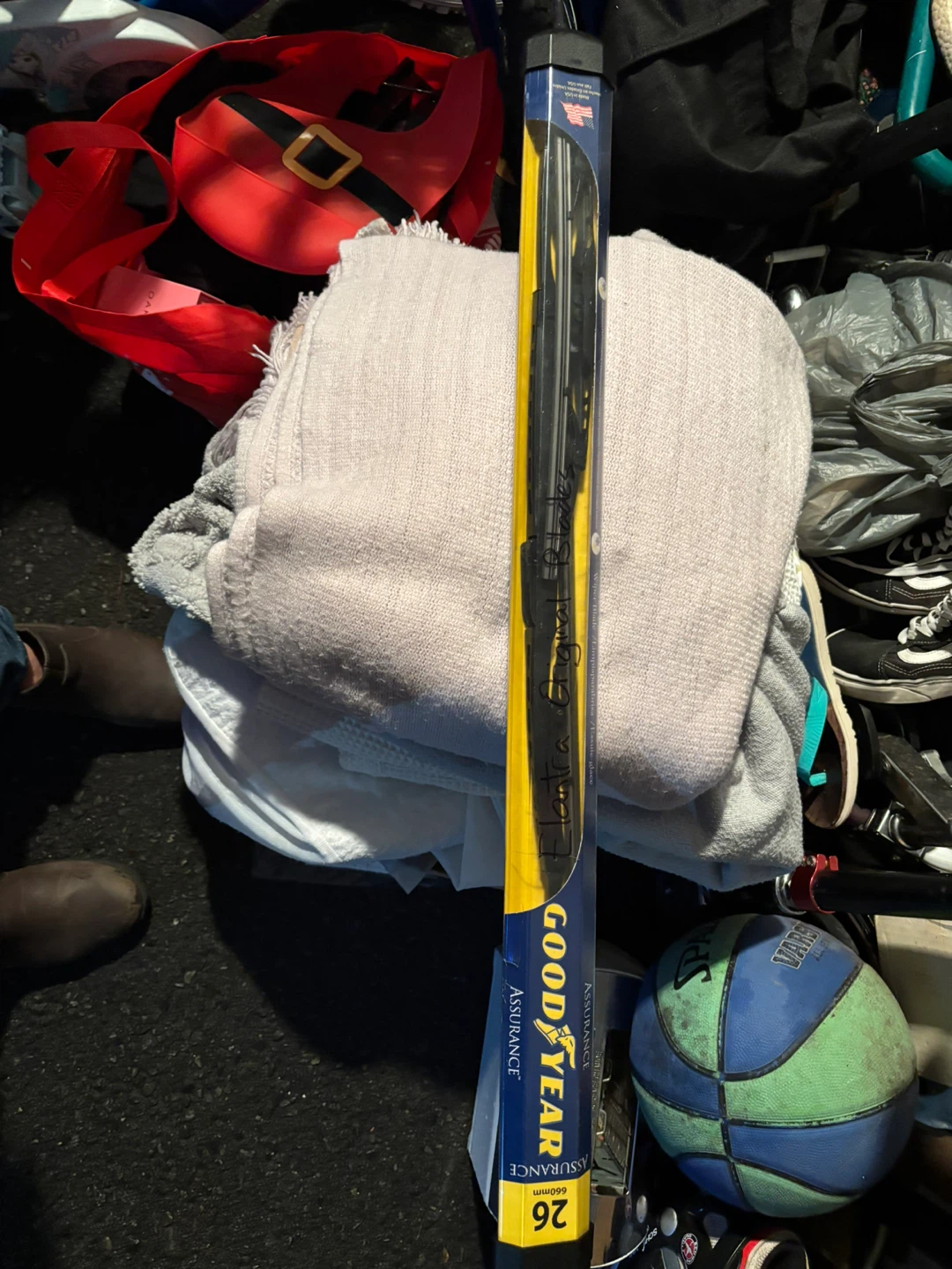 Wipers for the car