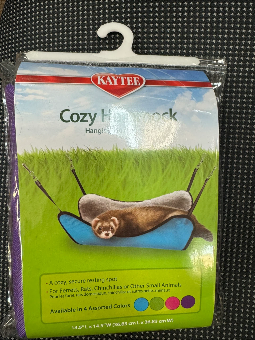 Kaytee Cozy Hammock - Small Pet Sleeper
