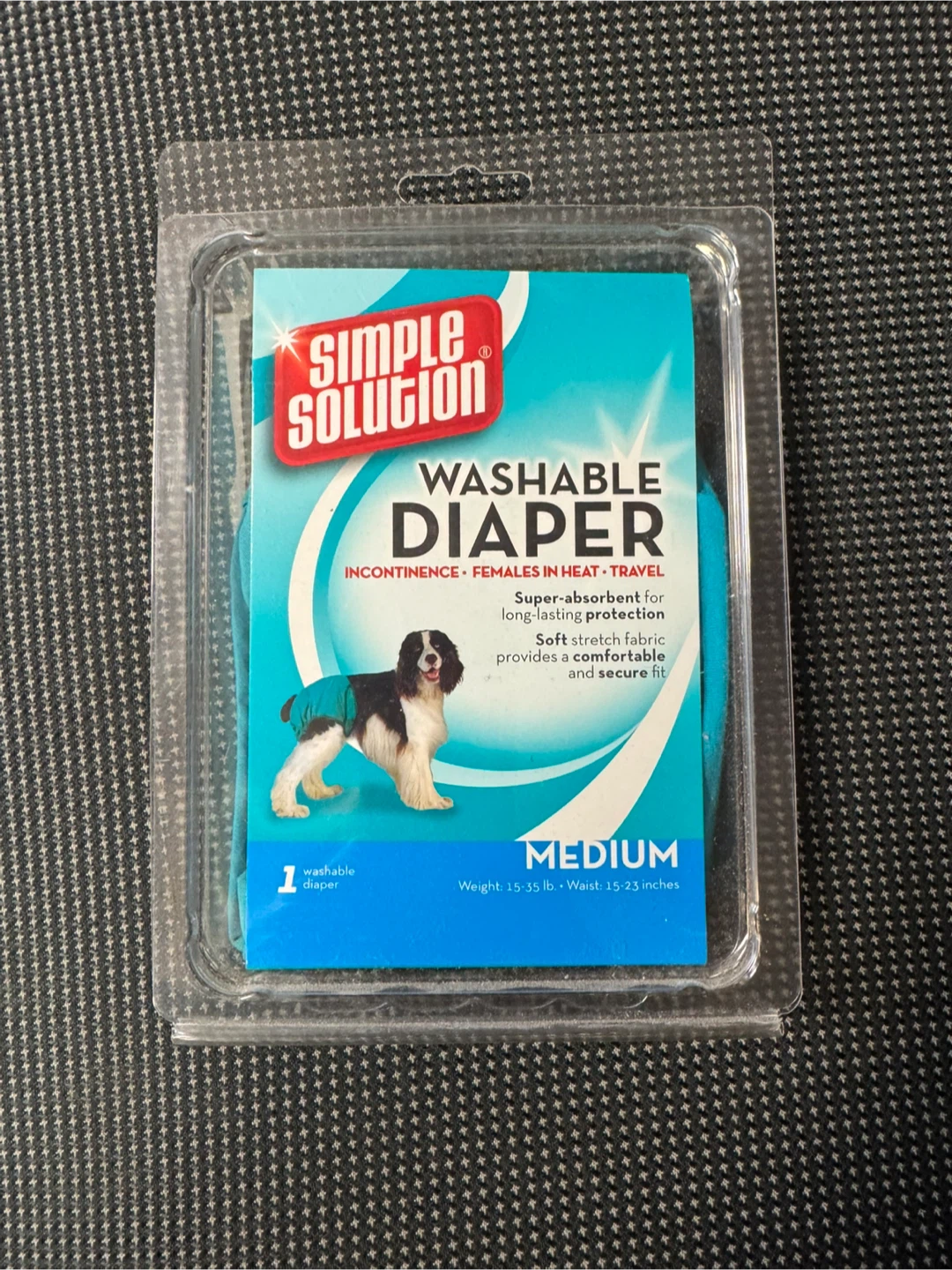 Simple Solution Washable Diaper - Medium