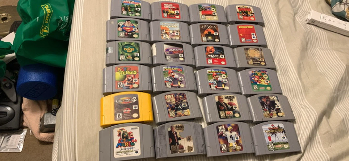 Nintendo 64 Games Lot