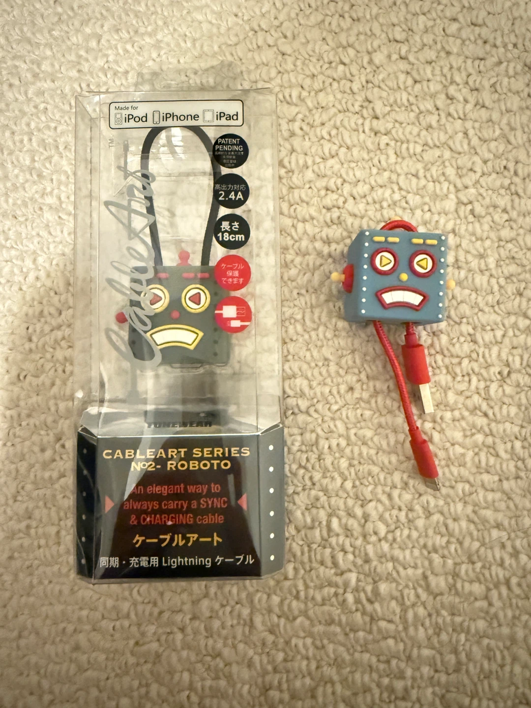 Special designer robot Lightning Cables