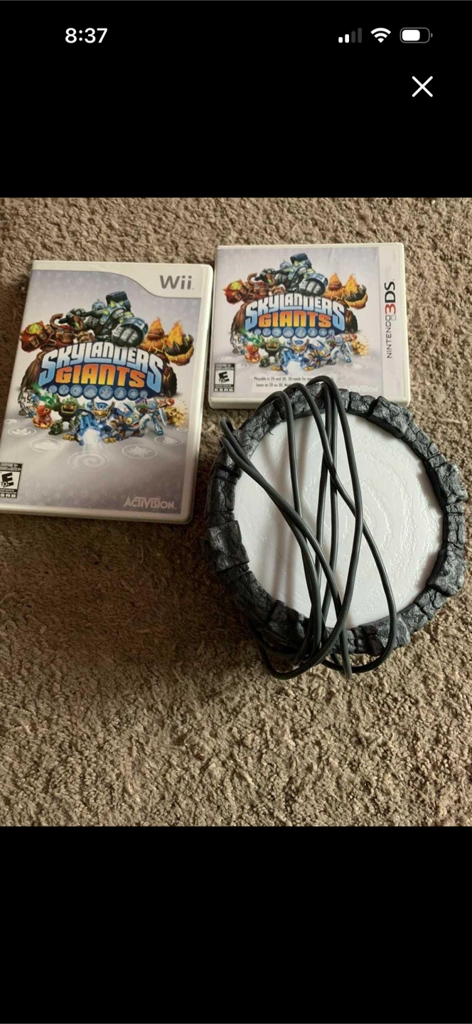 Skylanders Giants Wii & 3DS Games with Portal