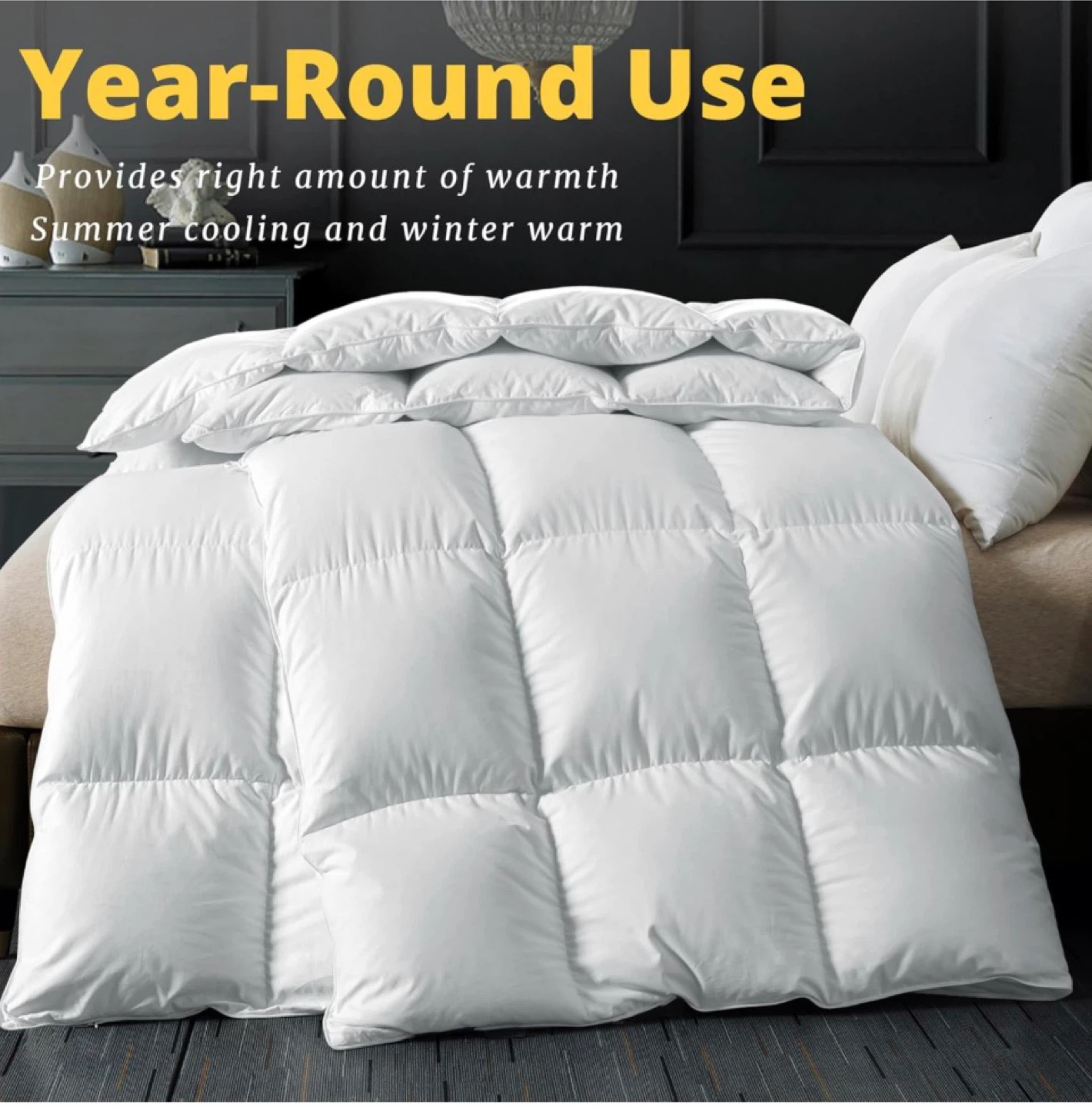 White Feather Comforter - Year-Round Use - photo 5