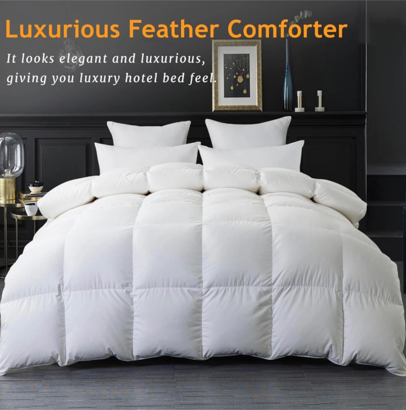 White Feather Comforter - Year-Round Use - photo 4
