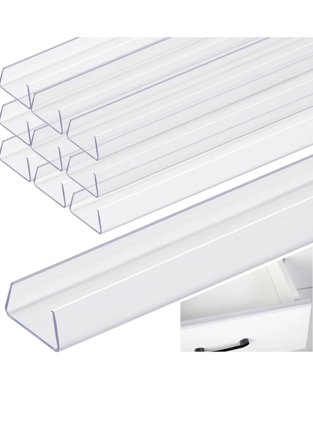 Clear Drawer Dividers - New