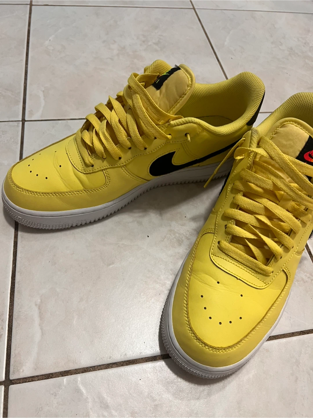 Nike Air Force 1 Low Yellow - photo 4
