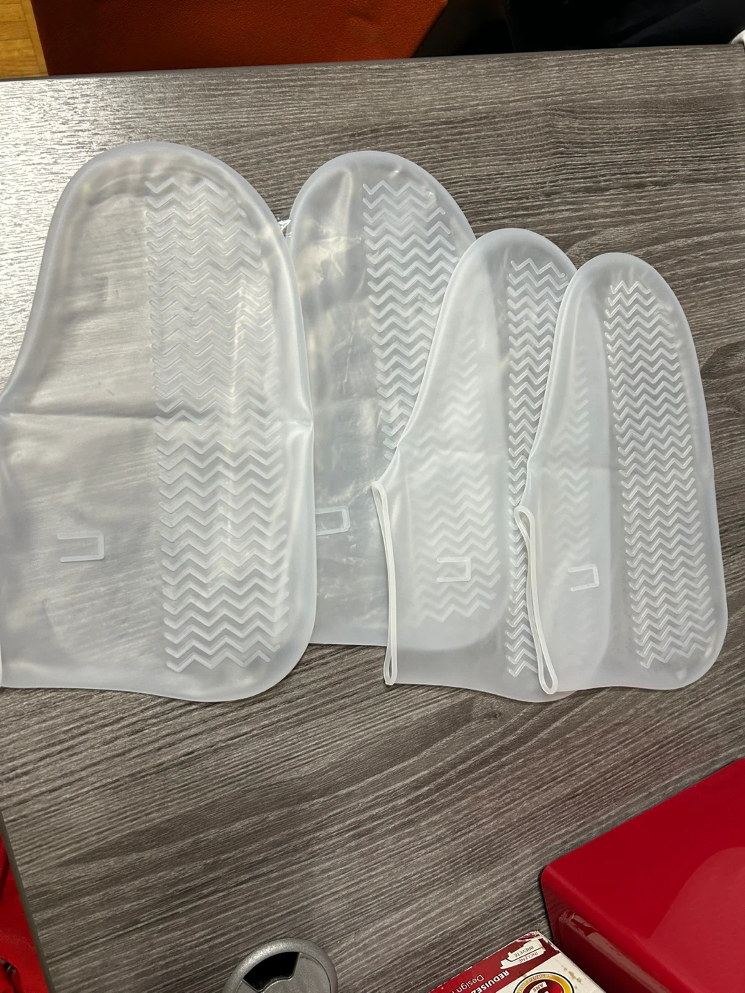 NEW-Large Size ,2 pack Waterproof Shoe Covers - High Elasticity - photo 5