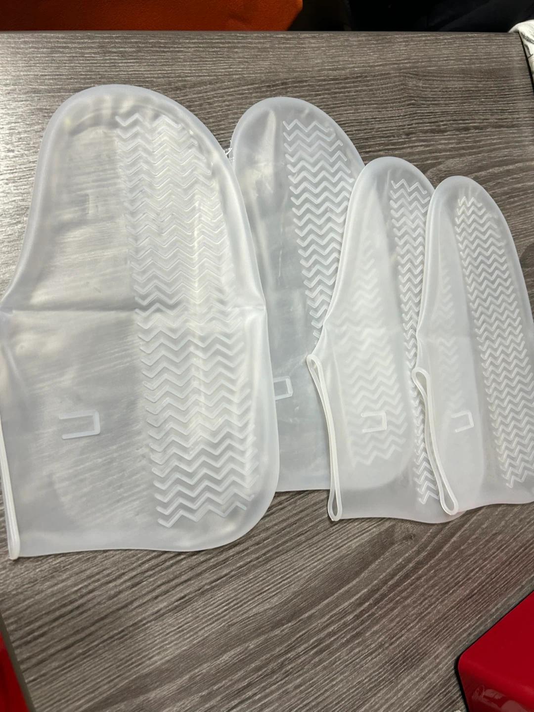 NEW-Large Size ,2 pack Waterproof Shoe Covers - High Elasticity - photo 4