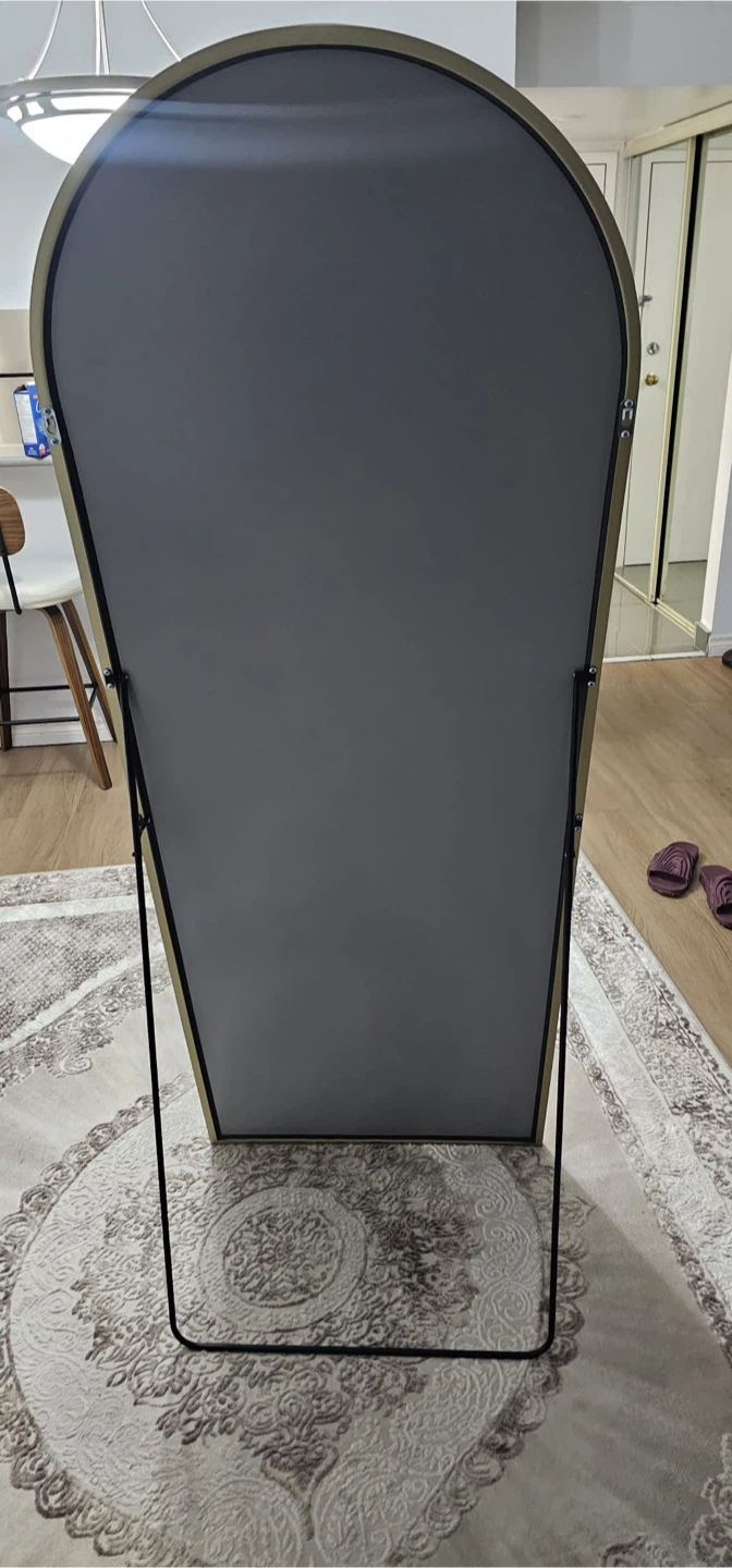 Gold Arched Full Length Mirror - photo 4
