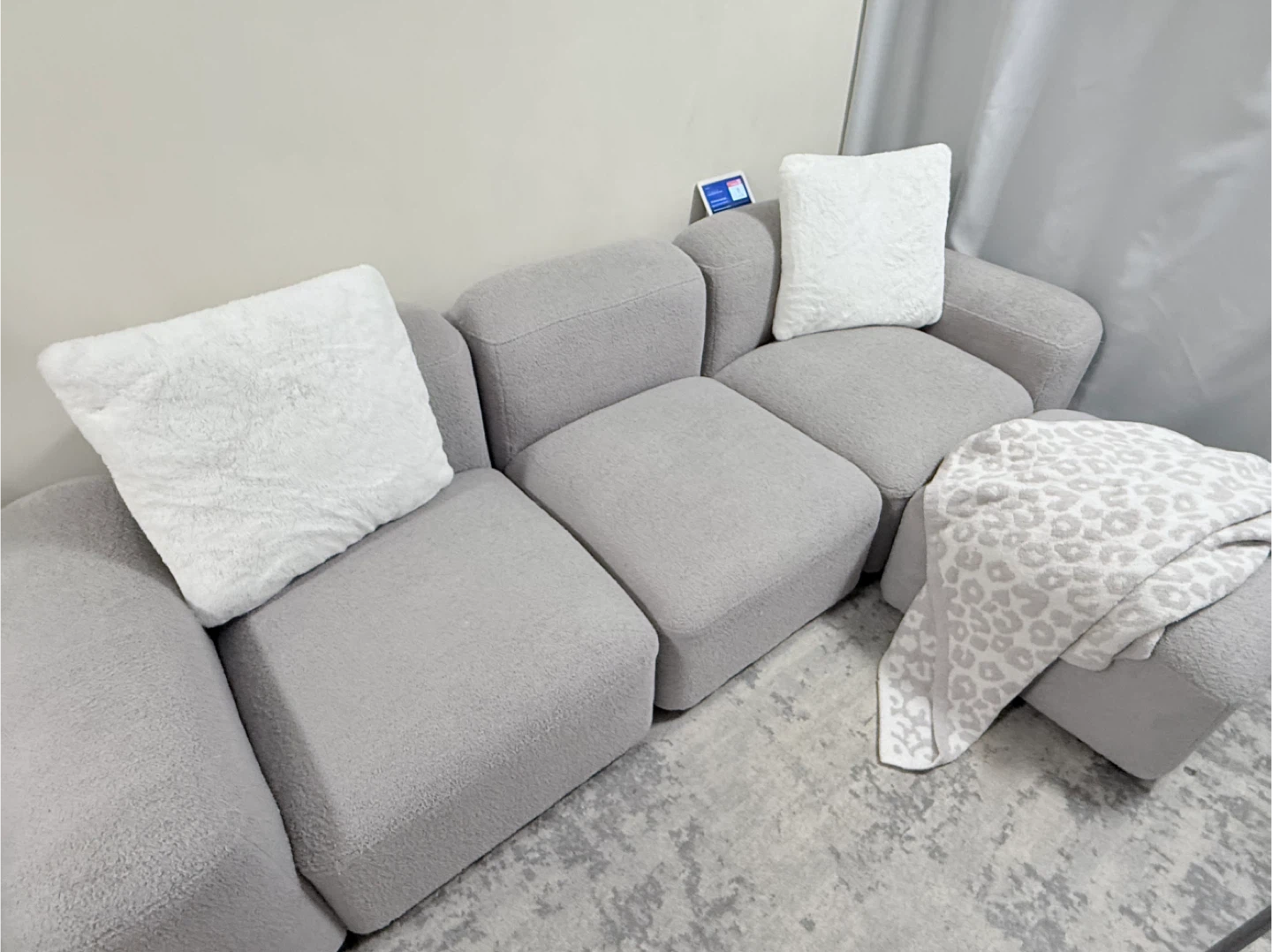 Cloud Modular Sofa with Ottoman - photo 3