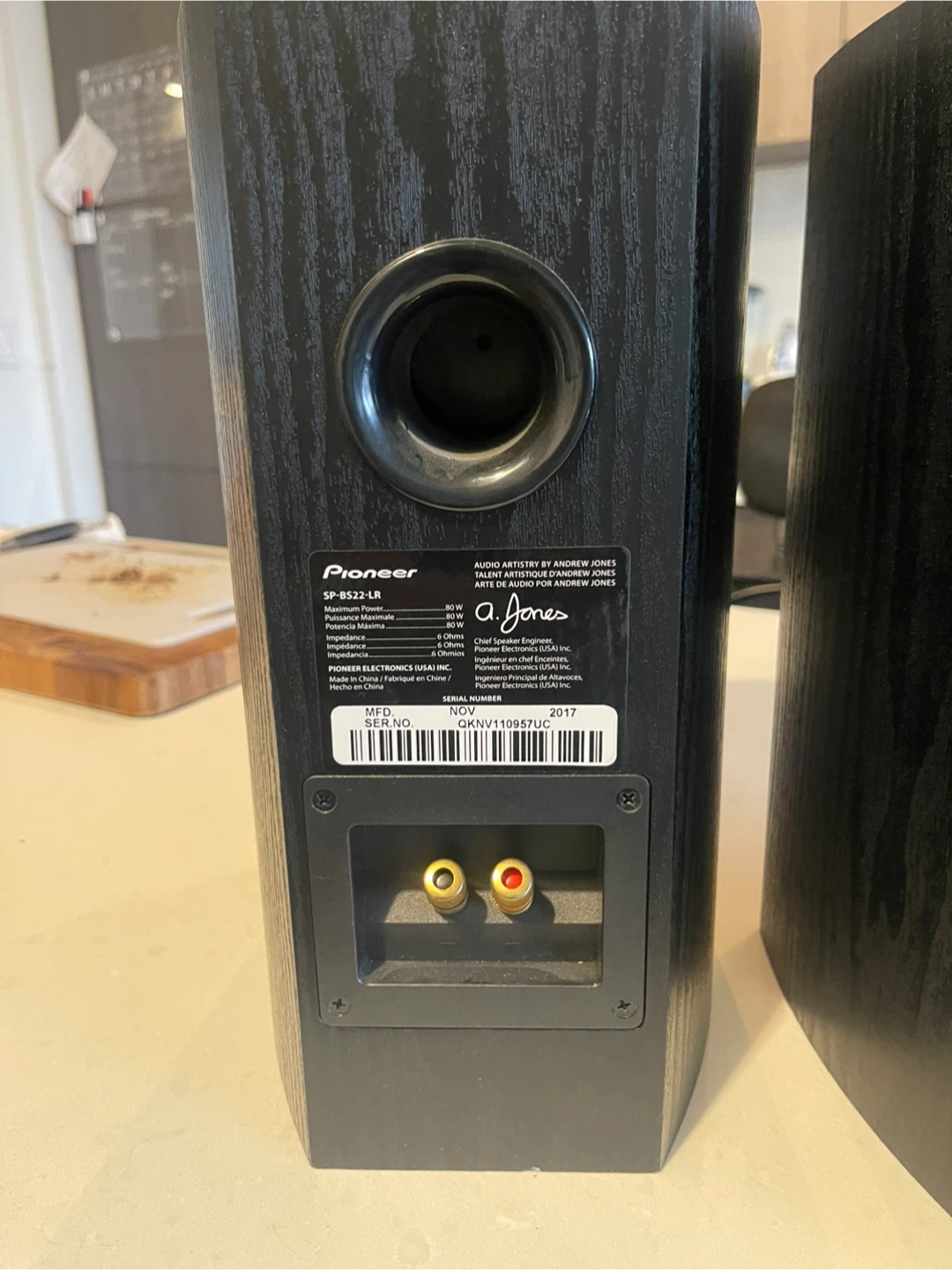 Pioneer Andrew Jones Bookshelf Speakers (SP-BS22-LR) - photo 3
