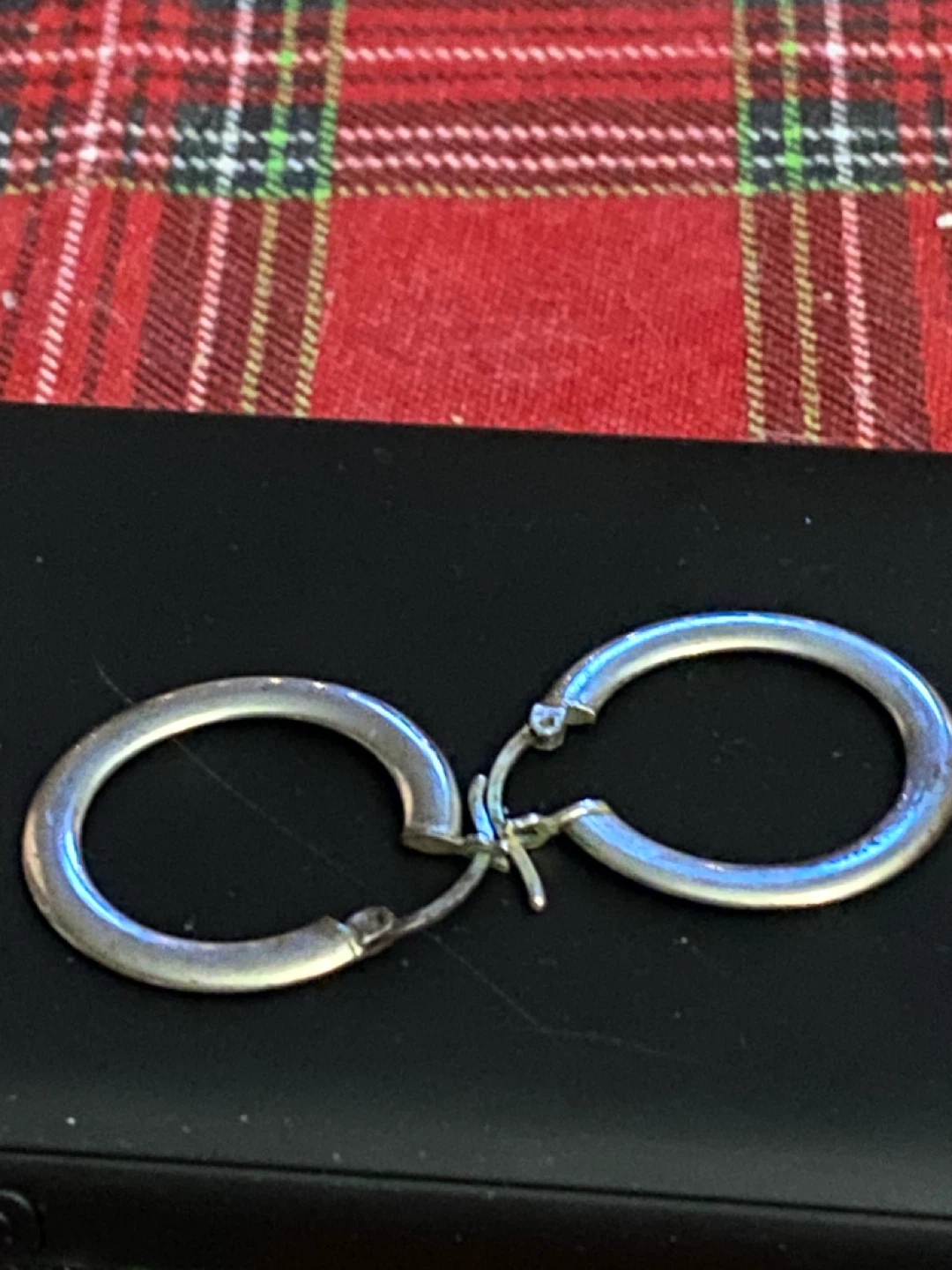 Silver Hoop Earrings