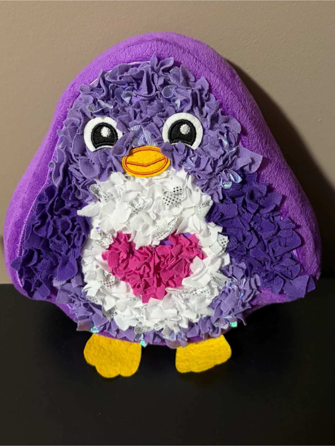 Purple Penguin Plush Toy