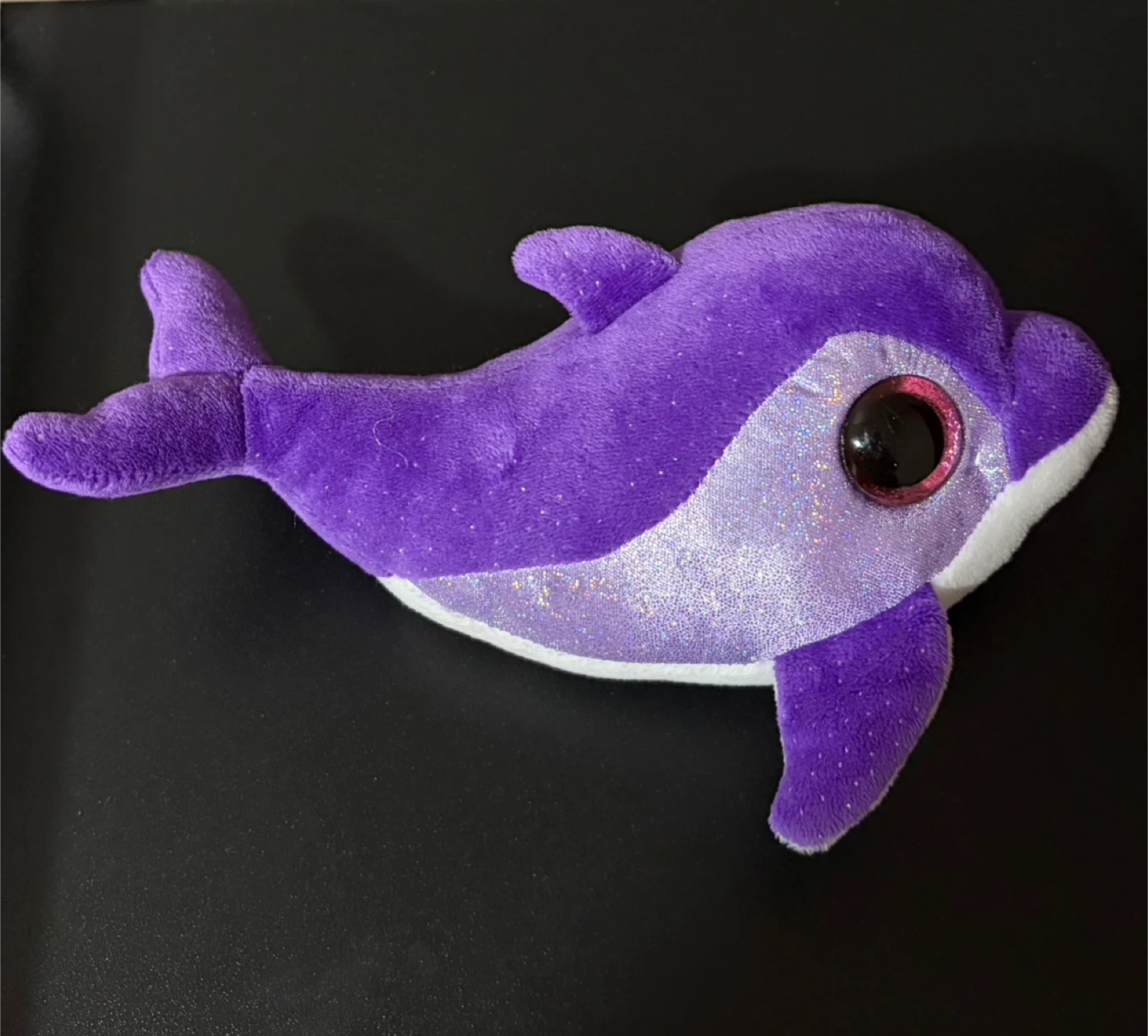 Purple Dolphin Plush Toy