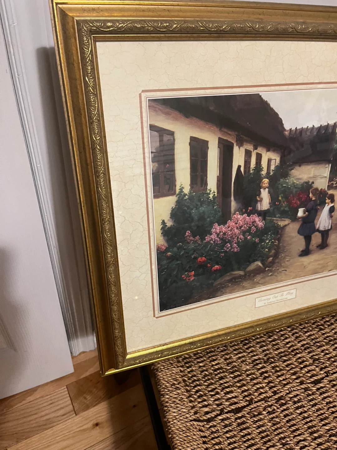 H. Andersen Brendekilde Framed Print 22.5X18.5 inches - photo 3
