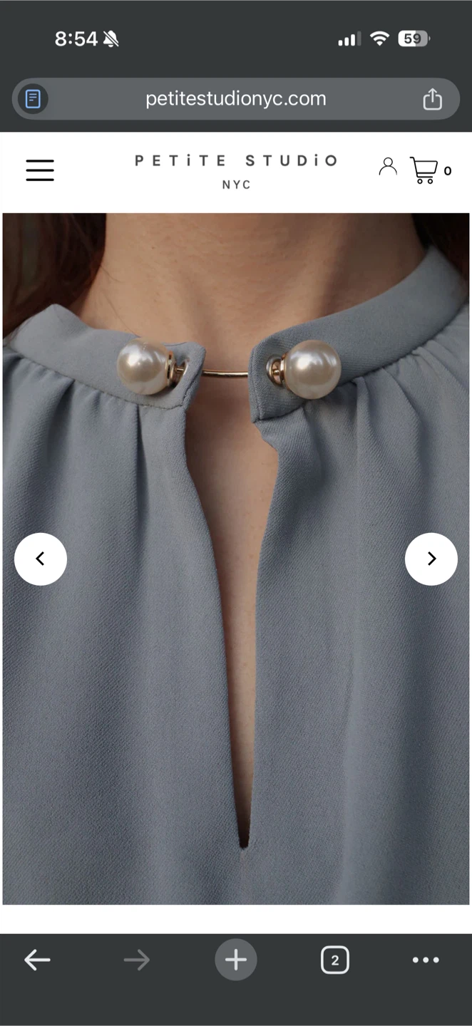 Petite studio nyc blouse size XS - photo 2