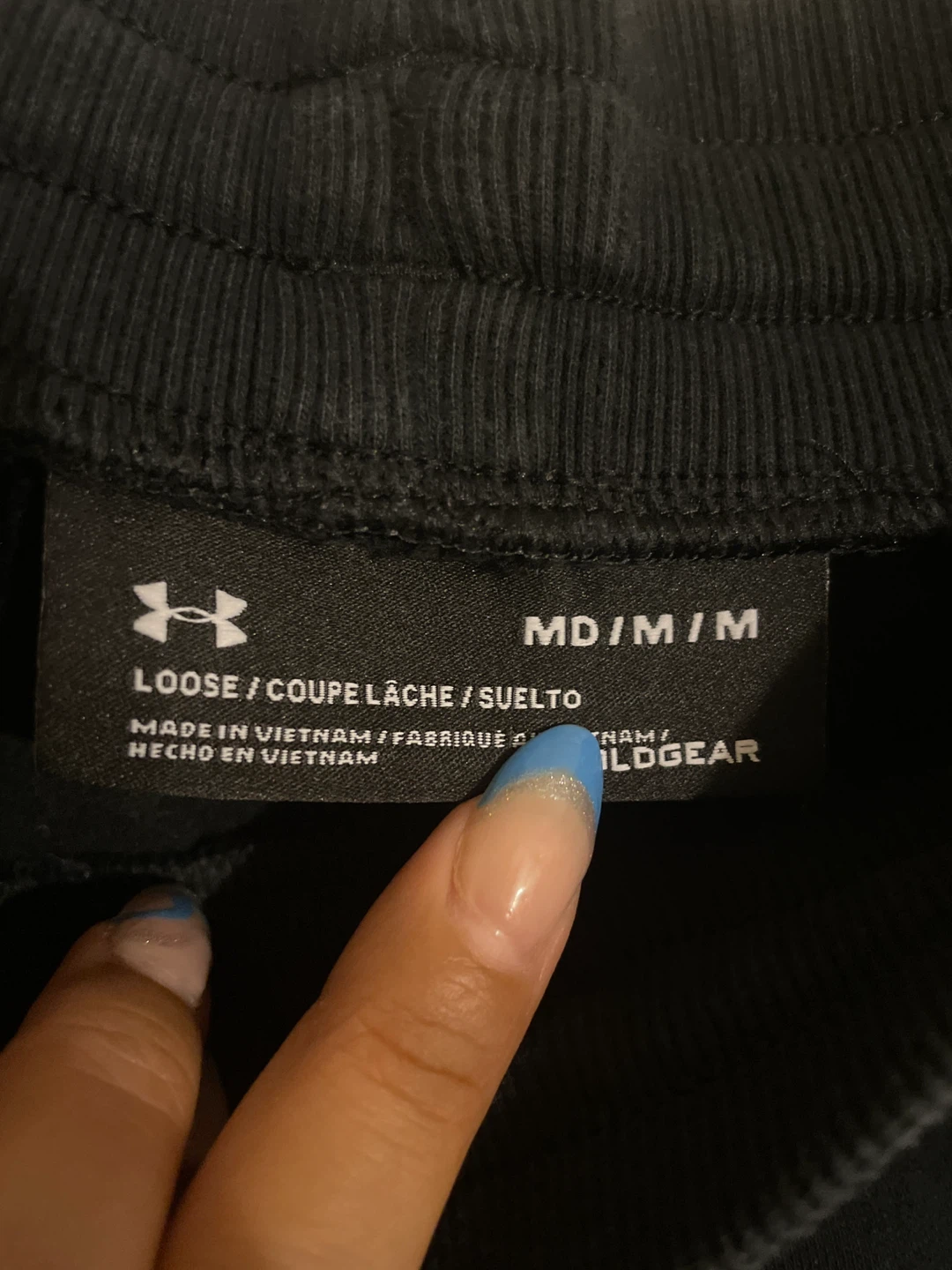 Under Armour Black Sweatpants - Size M - photo 3