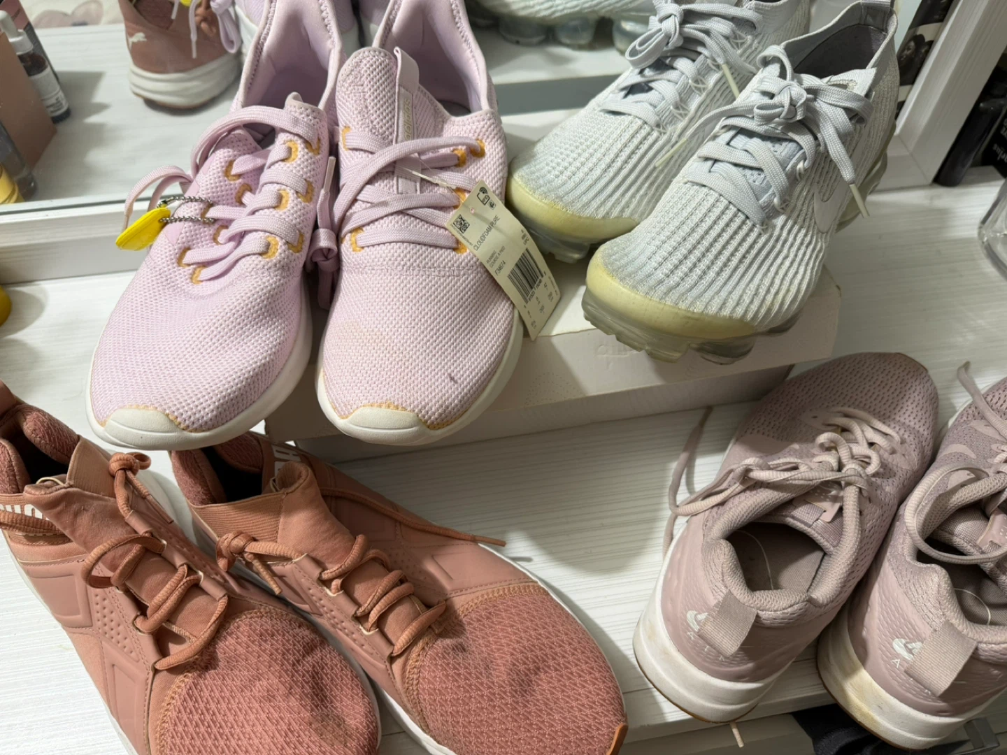 3 Adidas & 1 Nike Sneakers talla 8 todo - photo 4