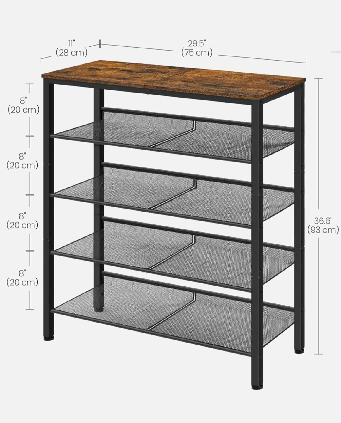 Shoe Rack Organizer - 5 Tier - photo 2