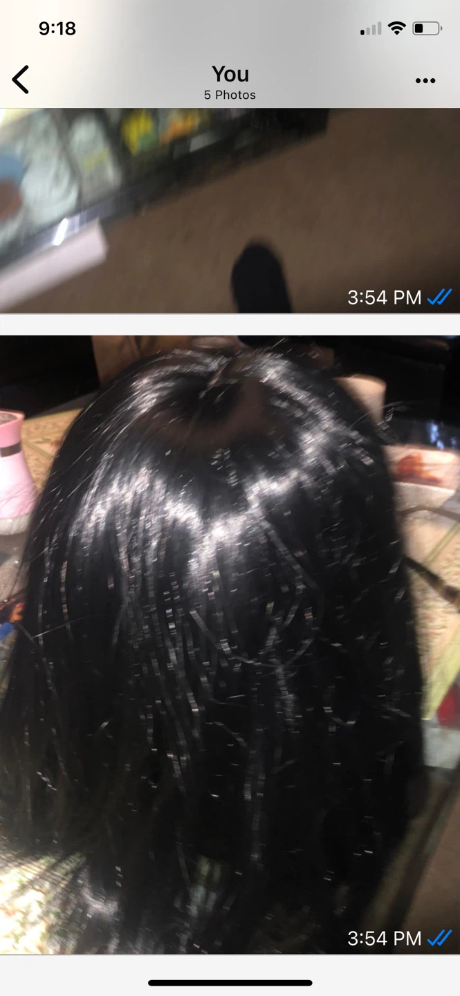 Wig New Black short hair - photo 3