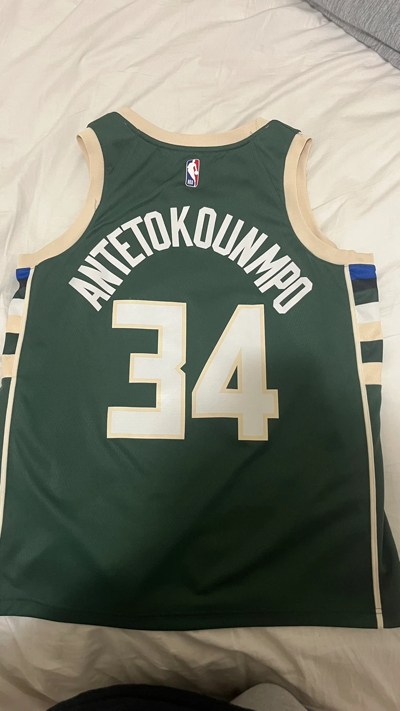 Nike Milwaukee Bucks Antetokounmpo Jersey - Size 48 - photo 2