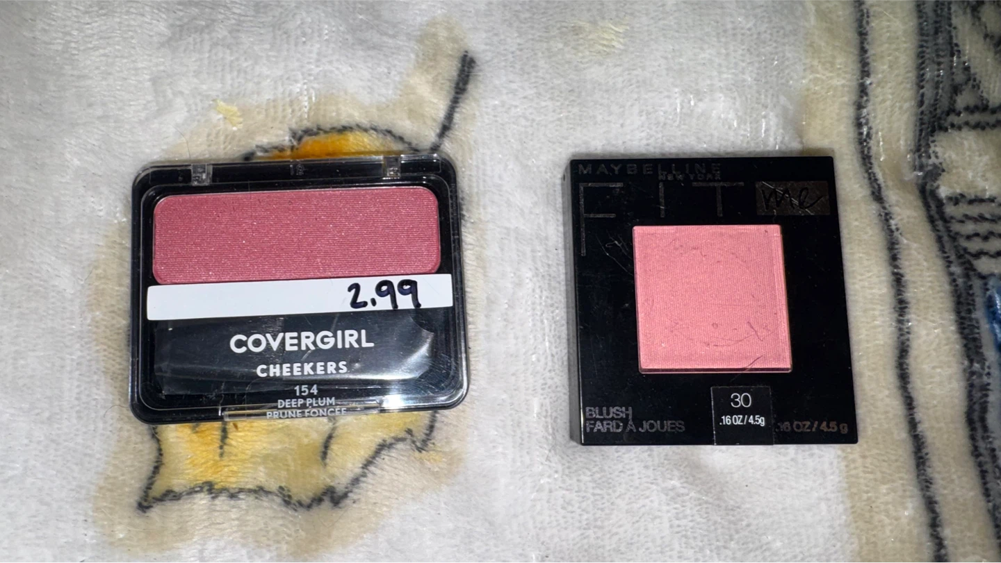 Covergirl Cheekers & Maybelline Blush
