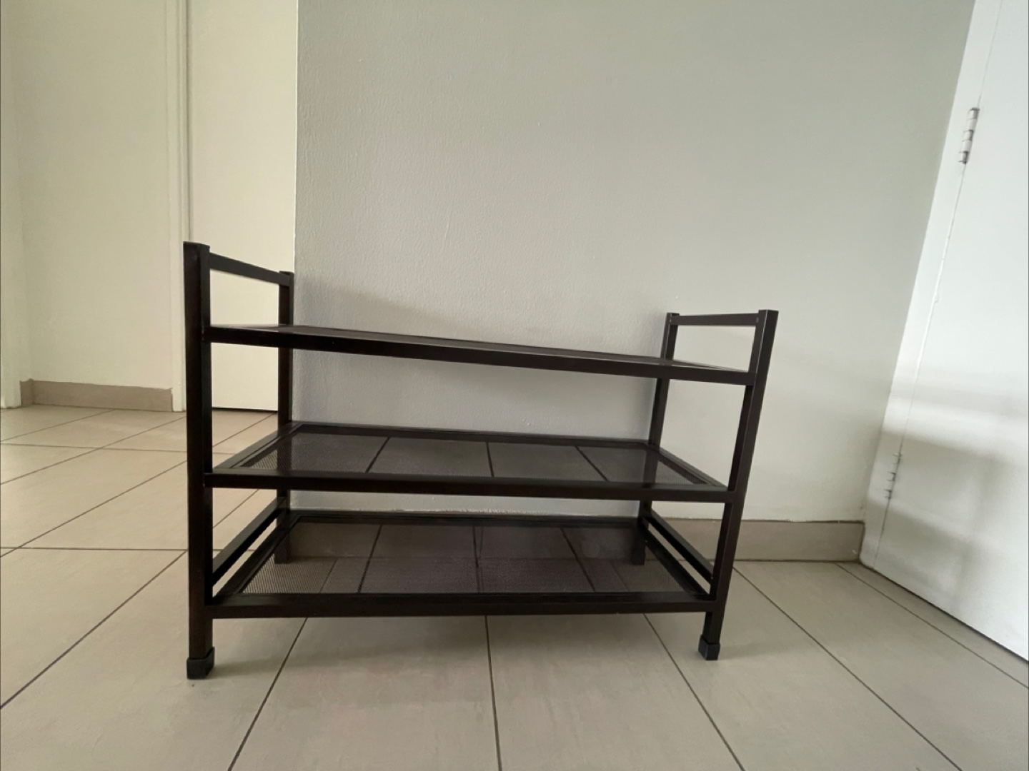 Metal 3-Tier Shoe Rack - photo 4