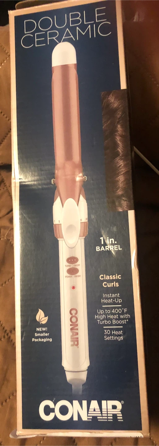 Conair Double Ceramic 1-inch Curling Iron