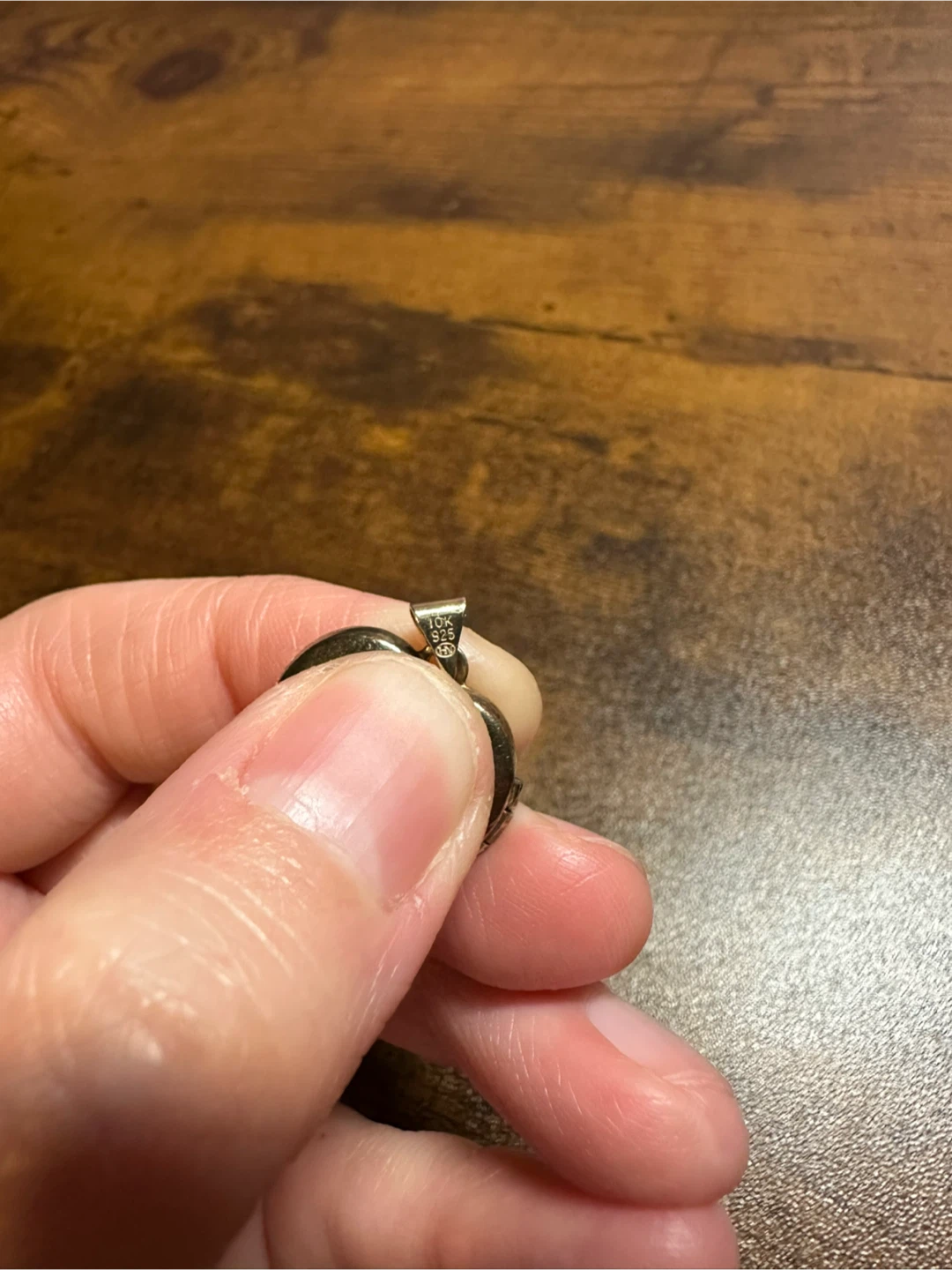 10k Gold and Sterling Silver Locket - photo 2