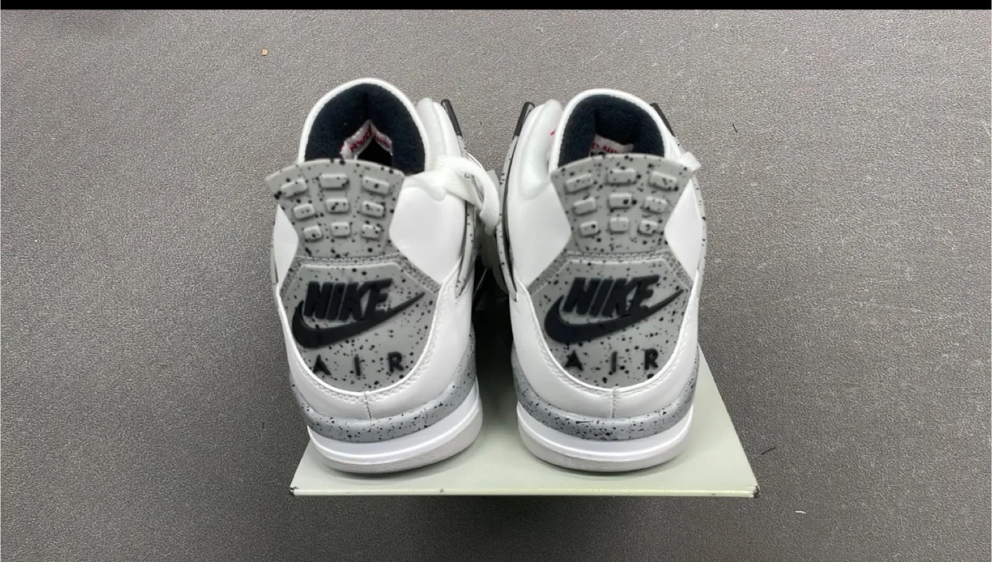 Nike Air Jordan 4 Retro White Oreo - photo 3