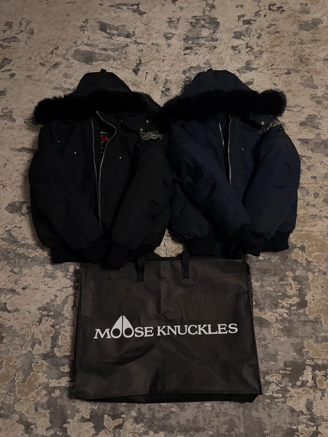 Moose Knuckles Bomber Jackets